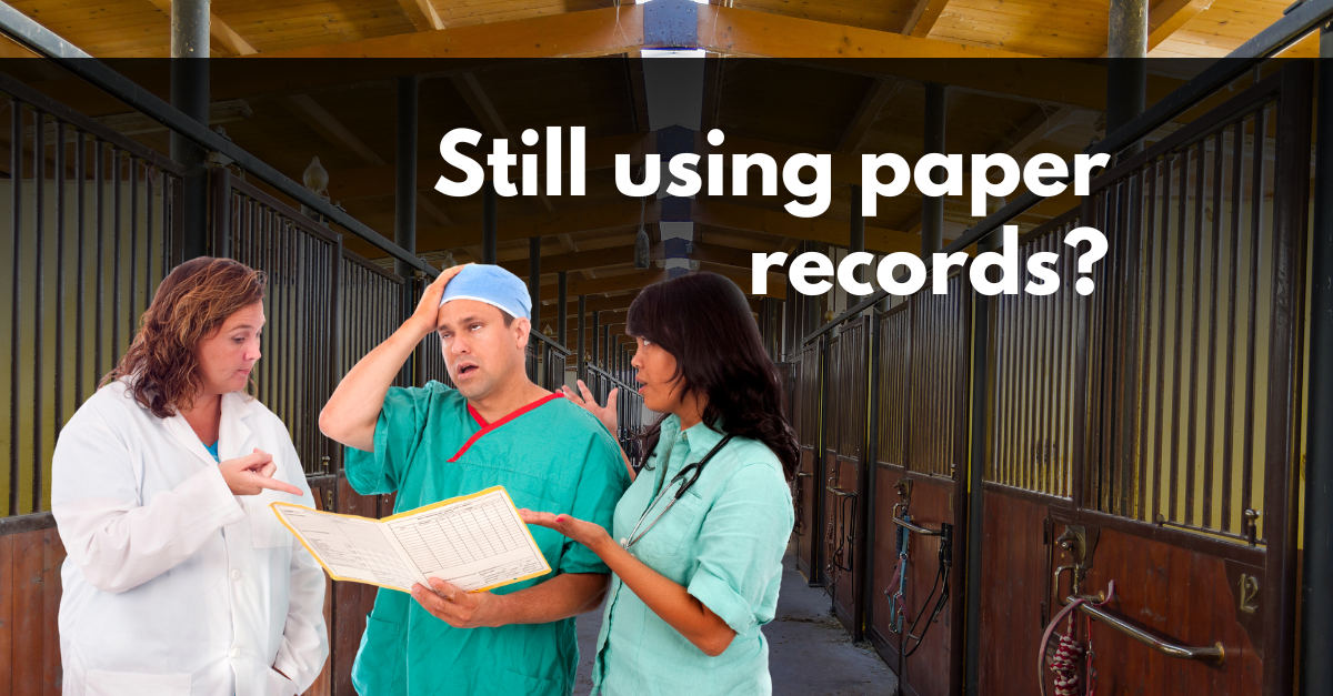 reduce paper records at your vet practice